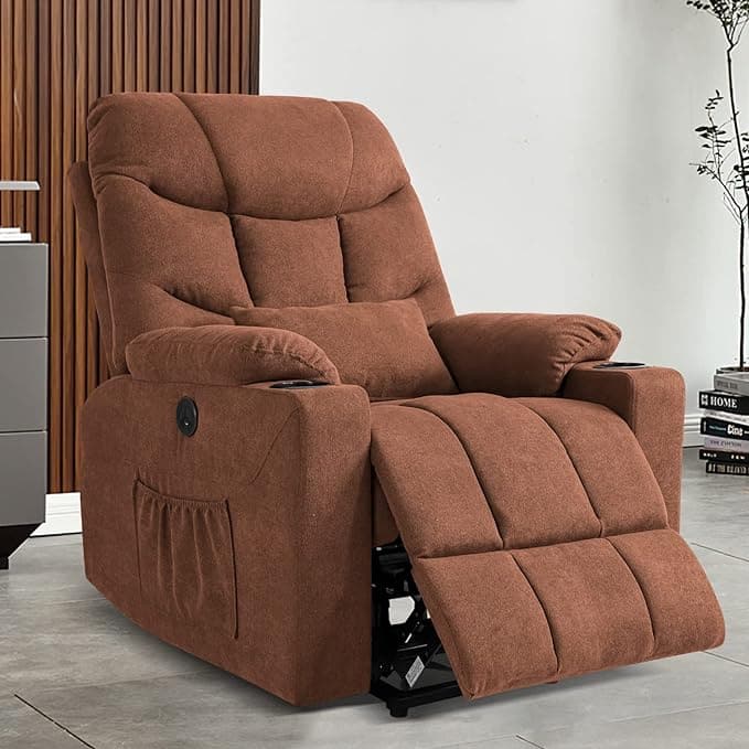 B BAIJIAWEI Power Lift Neck Pain Recliner Chair
