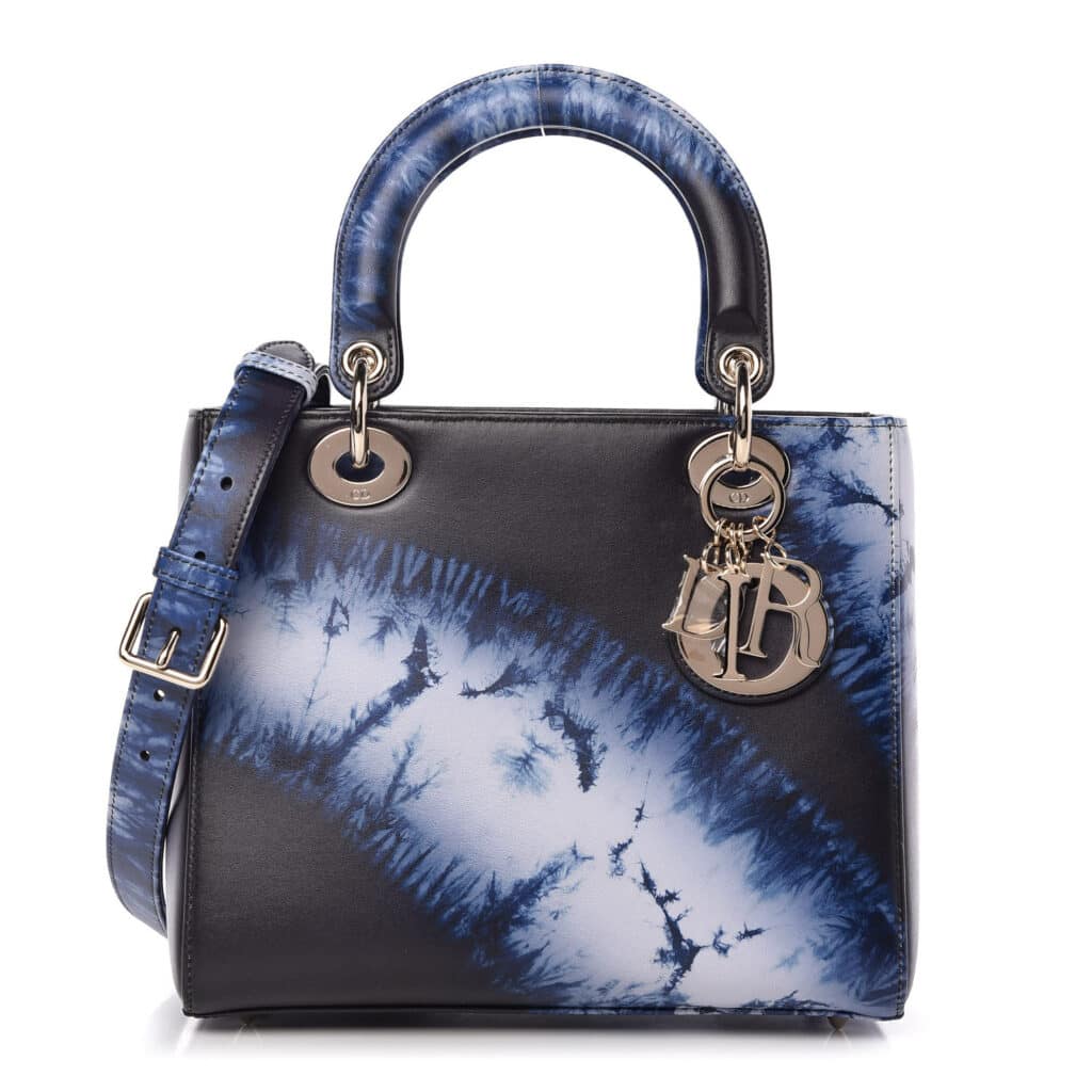 Tie-Dye Medium Lady Dior Bag